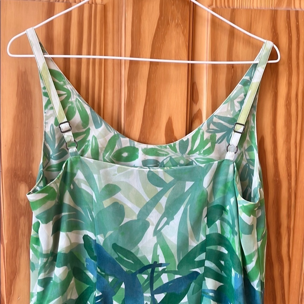 - Cabi Tropical Castaway Green Sundress Style 5235- Size Medium - Picture 9 of 9